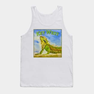 Key West Florida Iguana Tank Top